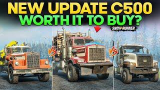 New Update Kenworth C500 Worth it to Buy in SnowRunner Comparisons and Details You Need to Know