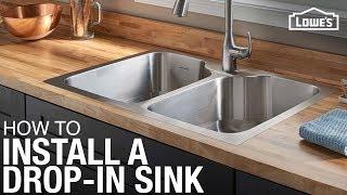 How to Install a Drop-in Kitchen Sink