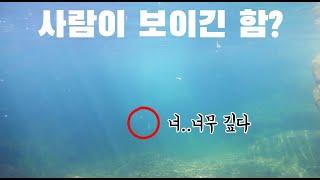 [수심 깊은, 5M] 주민분들의 수소문 끝에 찾은 그 계곡. 소개합니다 Korean waterfall