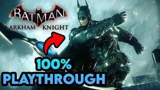 Going to 100% Batman Arkham Knight...probably