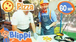 Learn to make Pizza with Blippi | Fun with Blippi! | Blippi Educational Songs for Kids