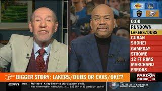 Pardon the Interruption | Bigger story: Lakers/Warriors or Cavaliers/Thunder? - Michael Wilbon