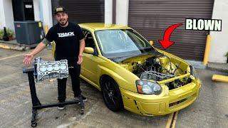 My Friends Car Blew Up So I Surprised Him With a New Engine!