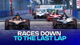 "WHAT A MAD END"  | Formula E battles that went down to the VERY LAST LAP