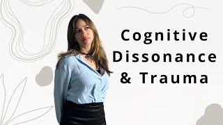 Cognitive Dissonance How The Traumatized Brain Keeps You STUCK in Toxic Relationships #shorts