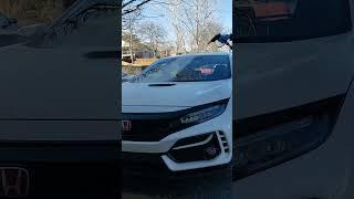 Civic Type R Relaxing Detail #foamcannon #fk8typer #turbo #civic #6speedmanual #honda