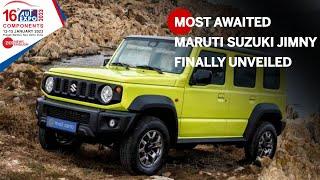 Auto Expo 2023: The most awaited 5-door Maruti Suzuki Jimny unveiled at Auto Expo