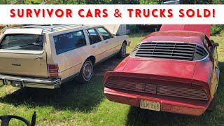 I've NEVER done this at a farm auction before (But there's a FIRST for everything-Survivor cars SOLD