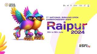 DAY 4 - RINK RACE - 7TH RANKING - ROLLER SKATING CHAMPIONSHIP - 2024 - RAIPUR