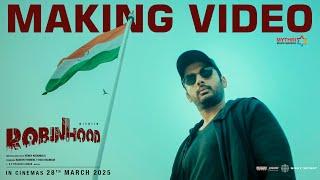 Robinhood Making Video | Nithiin | Sreeleela | Venky Kudumula | GV Prakash | Mythri Movie Makers