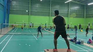 MULTI SHUTTLES TRAINING BY COACH DURGA PRASAD|KAYNS BADMINTON ACADEMY|