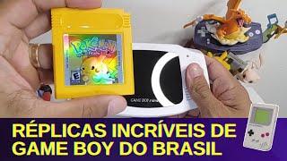 RÉPLICAS INCRÍVEIS de GAME BOY Feitas no Brasil!