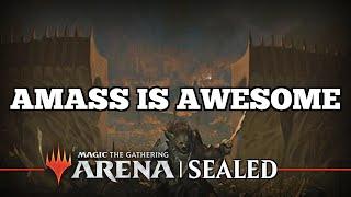 AMASS IS AWESOME | Lord of the Rings: Tales of Middle-earth Sealed | MTG Arena | Twitch Replay