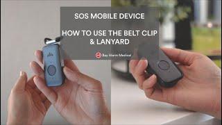 Bay Alarm Medical SOS Device | How to Use Belt Clip & Lanyard