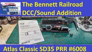 DCC/Sound Addition: Atlas PRR SD35