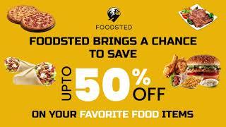 Save upto 50% with FOODSTED