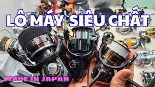 ( Mới Về - Tuyệt Đẹp ) Lô Máy Câu Nhật Bản Chính Hãng | Shimano Daiwa #máycâunhật #cầncâunhậtbản
