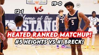 THIS ENERGY WAS DIFFERENT!! #1 Breck vs #5 Columbia Heights Got HEATED!