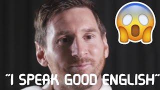 Lionel Messi speaking ENGLISH  / messi speaking english #shorts #messi