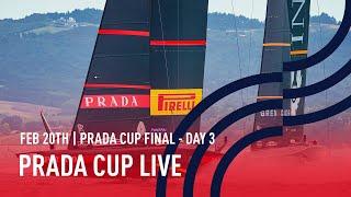 Full Race Replay Day 3 | PRADA Cup FINAL | Luna Rossa Prada Pirelli vs INEOS TEAM UK