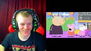 PEPPA PIG TRY TO NOT LAUGH REACTION!