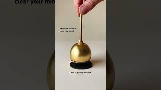 Order “Cherin” meditation bell at gravity-mind.com #relax #sound #meditation #gift