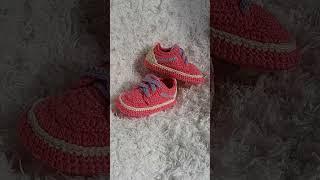 #tenis de crochê puro charme