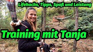 Effektives Training mit Tanja. Tipps, Lifehacks, Spaß UND Leistung! Bogensport Extrem Archery 