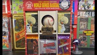 1994 World Series Baseball 20 Pack Box + World Series Baseball