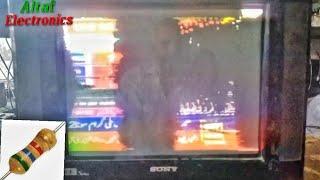 CRT China TV Picture Problem Solve AFC Urdu Hindi Altaf Electronics