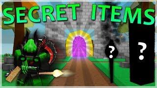 Roblox Skyblock SECRET ITEMS... (Test Totem & Torch)