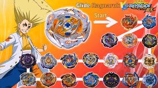 【Glide Ragnaruk VS ALL Beyblade Burst Sparking Marathon Battle】 ベイブレードバースト超王 베이블레이드 버스트 슈퍼킹