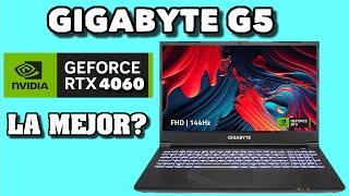 GIGABYTE G5 (2023) Intel Core i5 12500H RTX 4060 - MEJOR LAPTOP GAMING CALIDAD PRECIO 2023