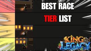 RACE TIER LIST FOR UPDATE 8 (King Legacy)