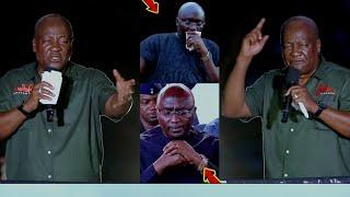 NDC Campaign: Watch what H.E John Mahama did to Dr. Bawumia at buisa north