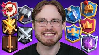 1V1 VS EVERY RANK IN CLASH ROYALE!