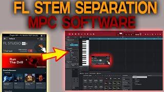 How to open Fl Studio Stem Separation Tools Free inside MPC Software