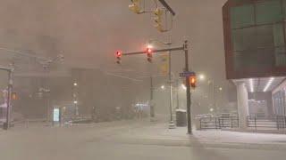 'Historic' snowstorm buries Buffalo area under feet of snow