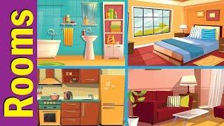 Parts of the House | Kids Vocabulary | Fun Kids English