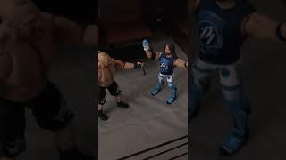 #wwetoys #stopmotion Styles and Brock dancing