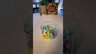 Peanut M&M restock ️ #ASMR #candy #mms #chocolate #treats