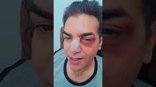 با کسی که دائما رنگ مشکی میزاره بهترین برخورده  #خنده #foot #ارایشگر #satisfying #duet #makeup #