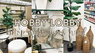 *NEW* SPRING SHOP WITH ME & HAUL | HOBBY LOBBY HOME DECOR 2023