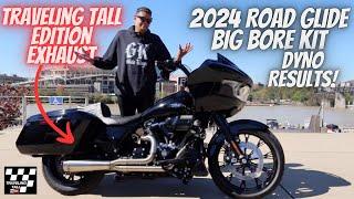 ZIPPER"S PERFORMANCE BIG BORE KIT ON A 2024 HARLEY-DAVIDSON ROAD GLIDE. DYNO RESULTS!!