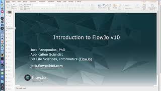 Introduction to FlowJo v10 March 2022