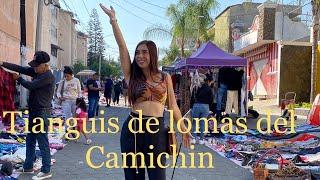 Outfits con ropa del tianguis reto de 150  iris Gómez ️acompáñame al tianguis