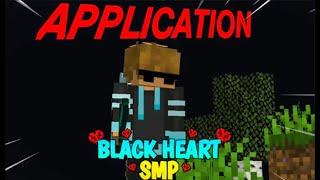 Application for BlackHeart SMP ! @COLDFIRE_XD #Blackheartsmp #blackheartsmpapplication