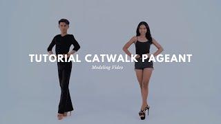 Cara Catwalk ala Pageants