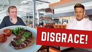 Reviewing GORDON RAMSAY AIRPORT RESTAURANT! Disgraceful Hidden Charge!