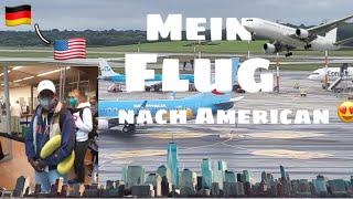 MEIN  FLUG NACH NEW YORK!!!